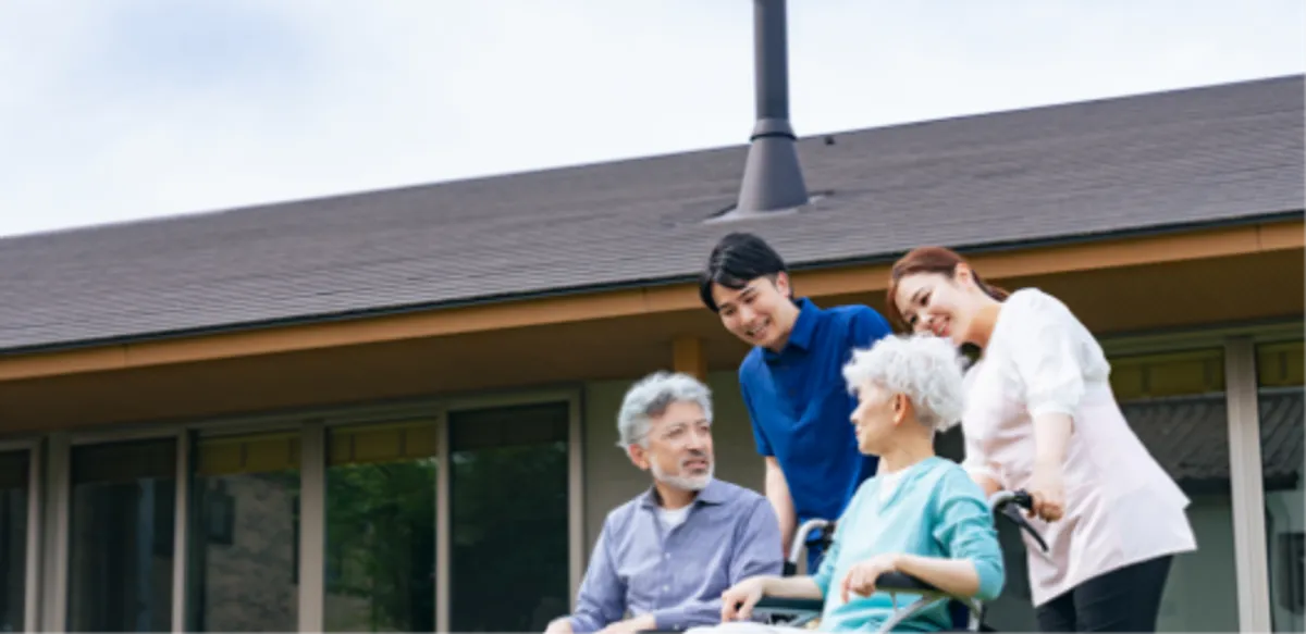 身体介助の様子